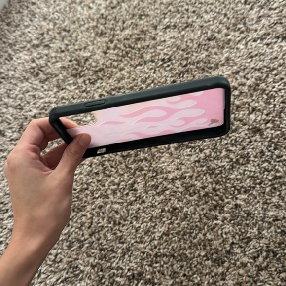 Wildflower Phone Case- iPhone 11 Pro Max Case Limited Edition Pink Flames Used - Picture 7 of 9